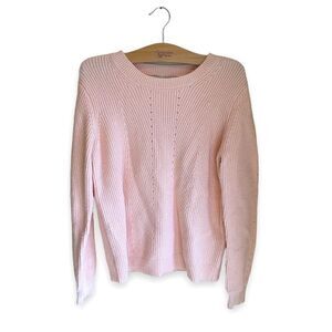 H BY HALSTON | Blush Knit Sweater (S)